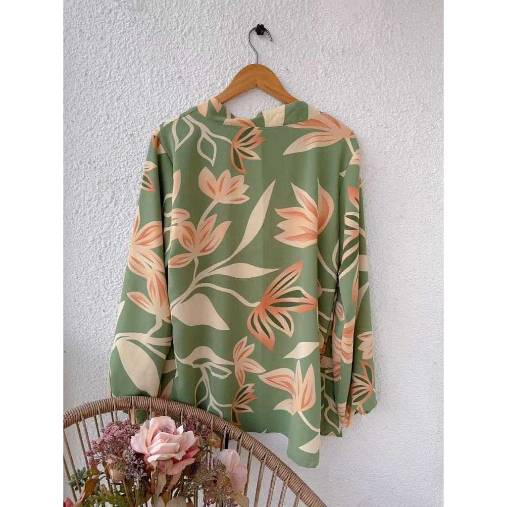 Kimono Duna Manga Longa: Elegância e Conforto Tamanho Único