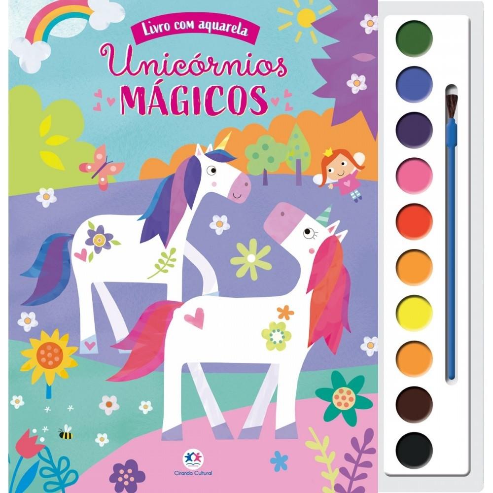 Unicórnios Mágicos: Pinte e Sonhe!