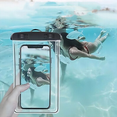 Capa à Prova d'Água para Celular – Kit com 10 Unidades