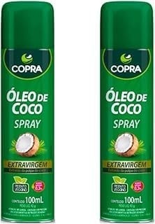 Óleo de Coco Extra-Virgem Spray (100ml) - Kit 2 Unidades