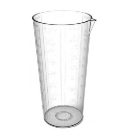 Copo Medidor Acrílico 500ml – Kit com 2 Unidades