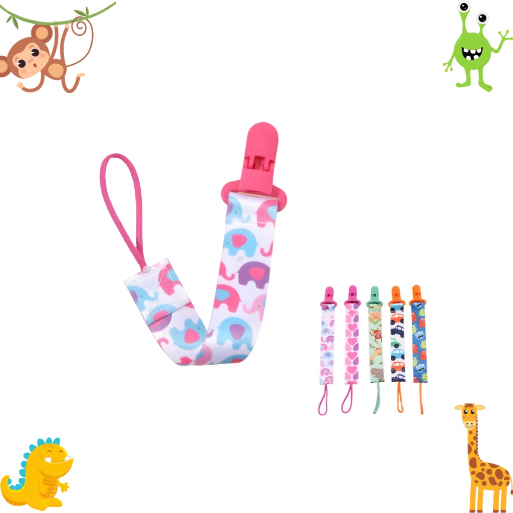 Prendedor Clipe Chupeta - Kit com 2 Unidades