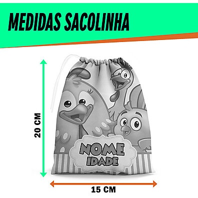 Sacolinhas Stitch Personalizadas: 30 Unidades!