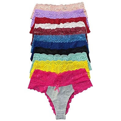 Calcinhas de Renda Amora: Conforto e Sexy em 4 Unidades!