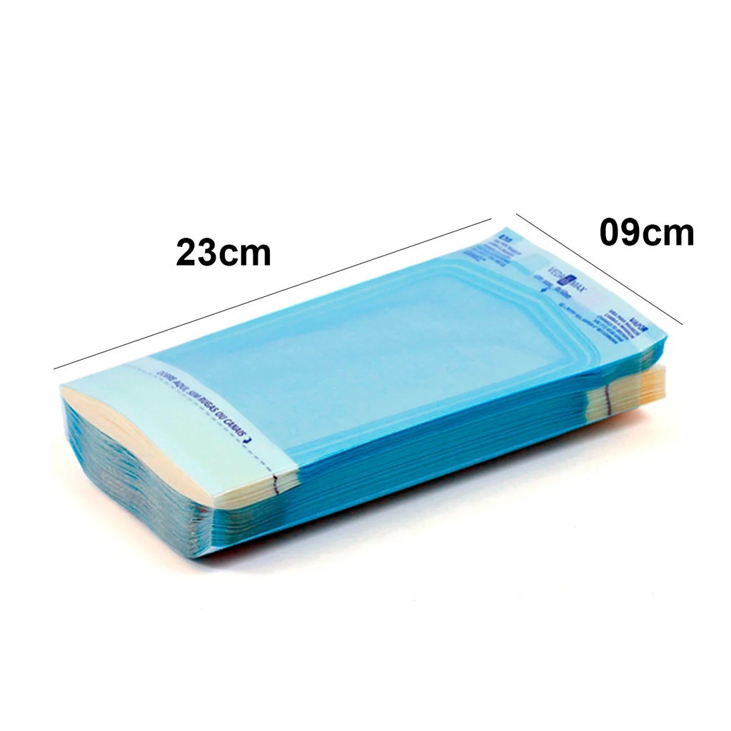 Envelope Auto Selante para Autoclave 09x23cm – 50 Unidades
