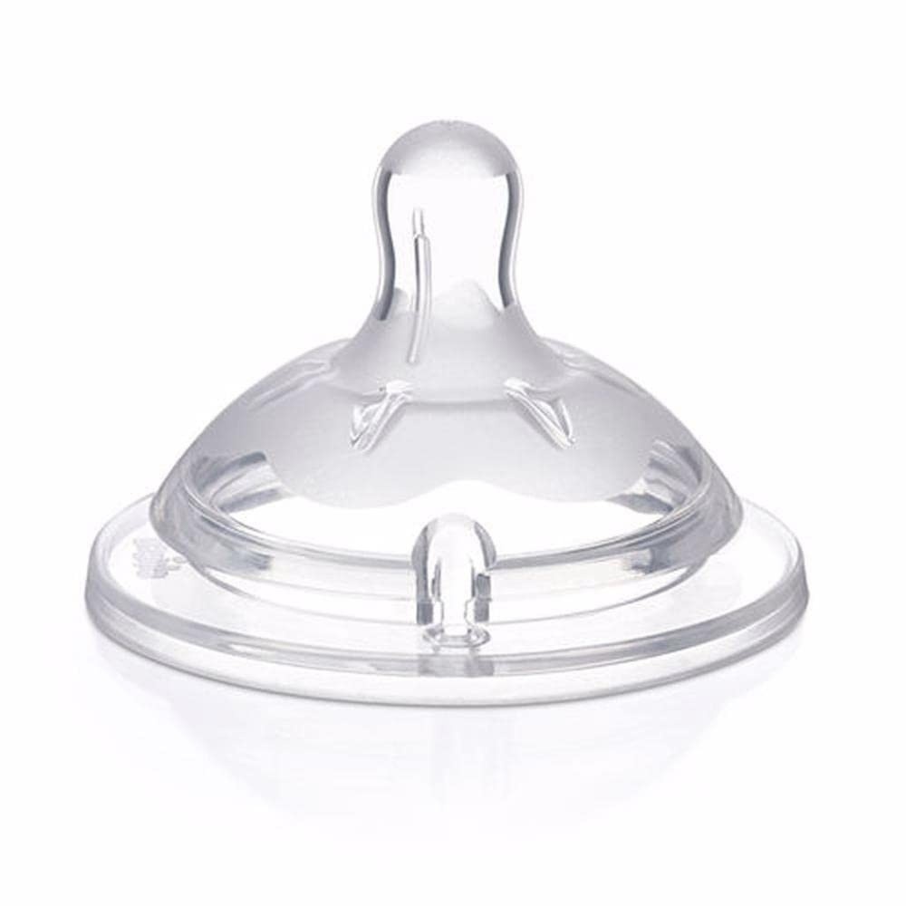 Bico Step Up Fluxo Ajustável 4m+ Chicco - 2 Unidades | Anti-Cólica e Livre de BPA