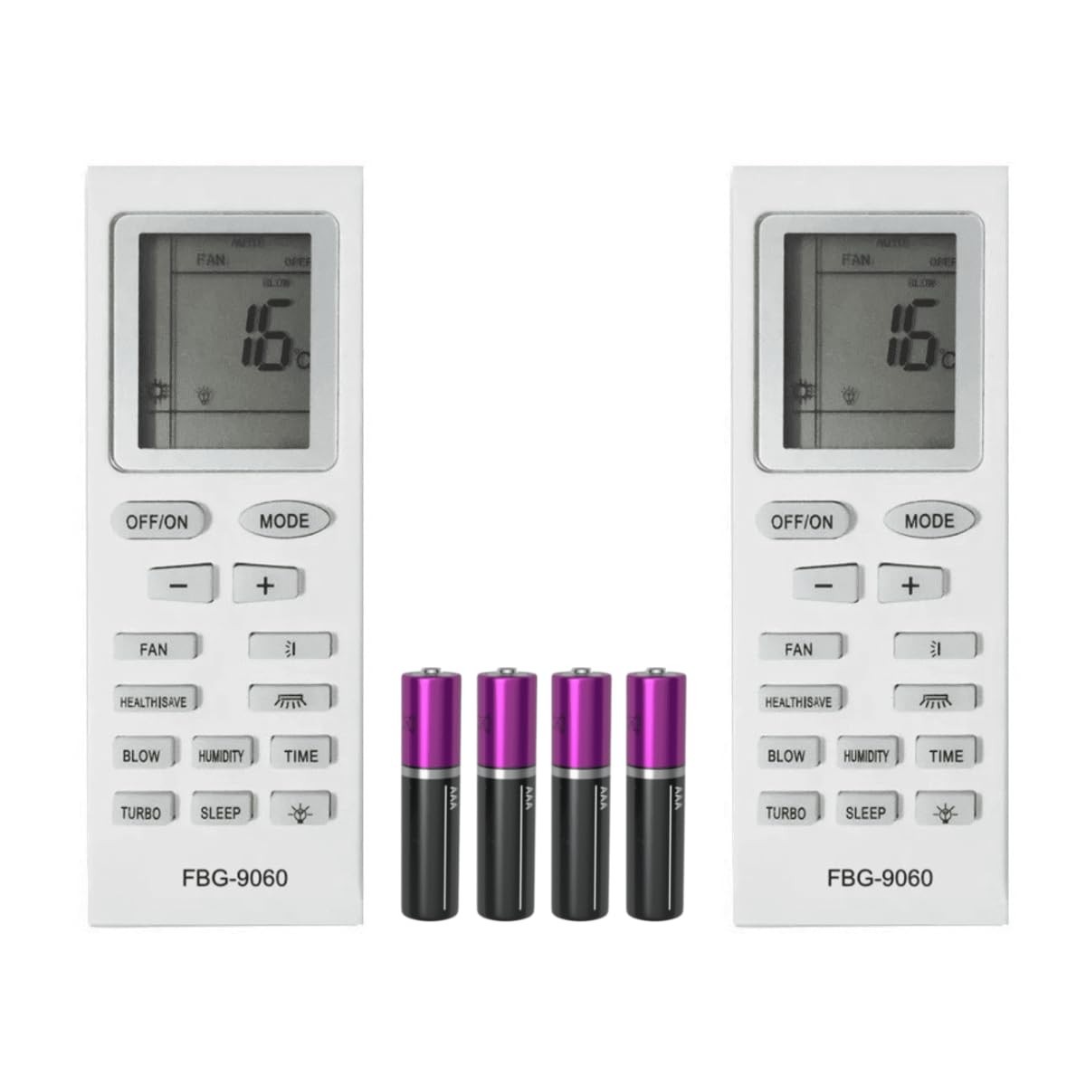 Controle Remoto Gree Split YB1F2/YB1FA – Kit com 2 Unidades para Conforto Total