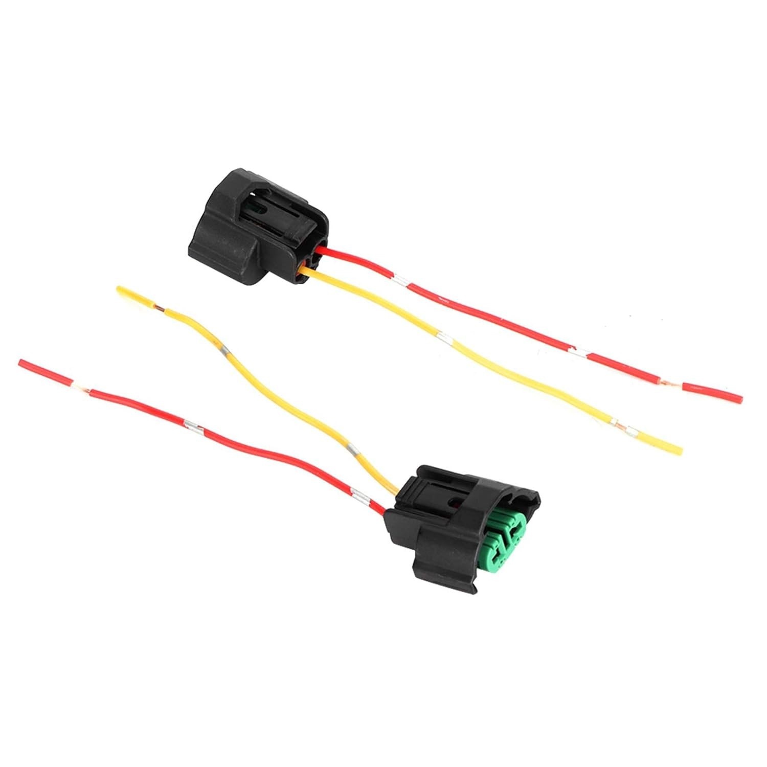 Adaptador Fiação H8 H11 Universal: Conector Impermeável para Carros e Motos (2 Unidades)
