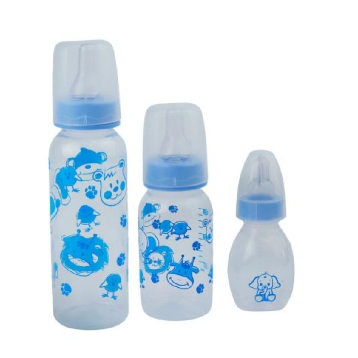 Kit Mamadeira 3 Unidades Azul - Segurança e Conforto para Bebês