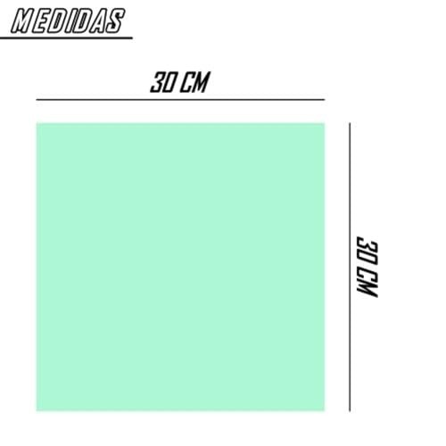Pano de Pia Premium 100% Algodão - Overloque 28x30 cm - Kit com 20 Unidades