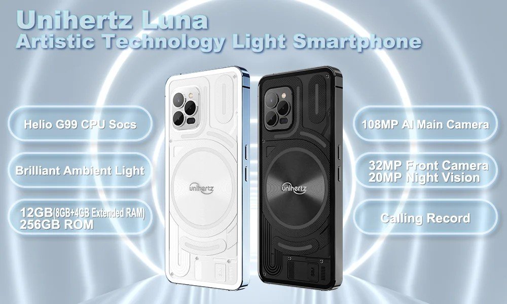 Unihertz 1 Luna: O Smartphone Noturno Perfeito