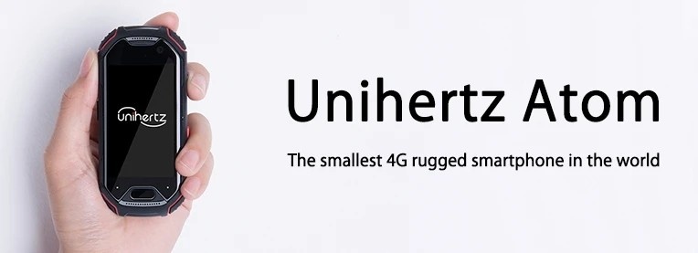 Unihertz Atom: O Mini Smartphone 4G NFC