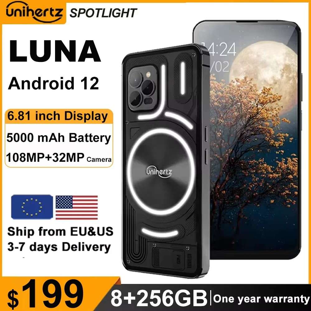 Unihertz Luna: O Smartphone Noturno 108MP