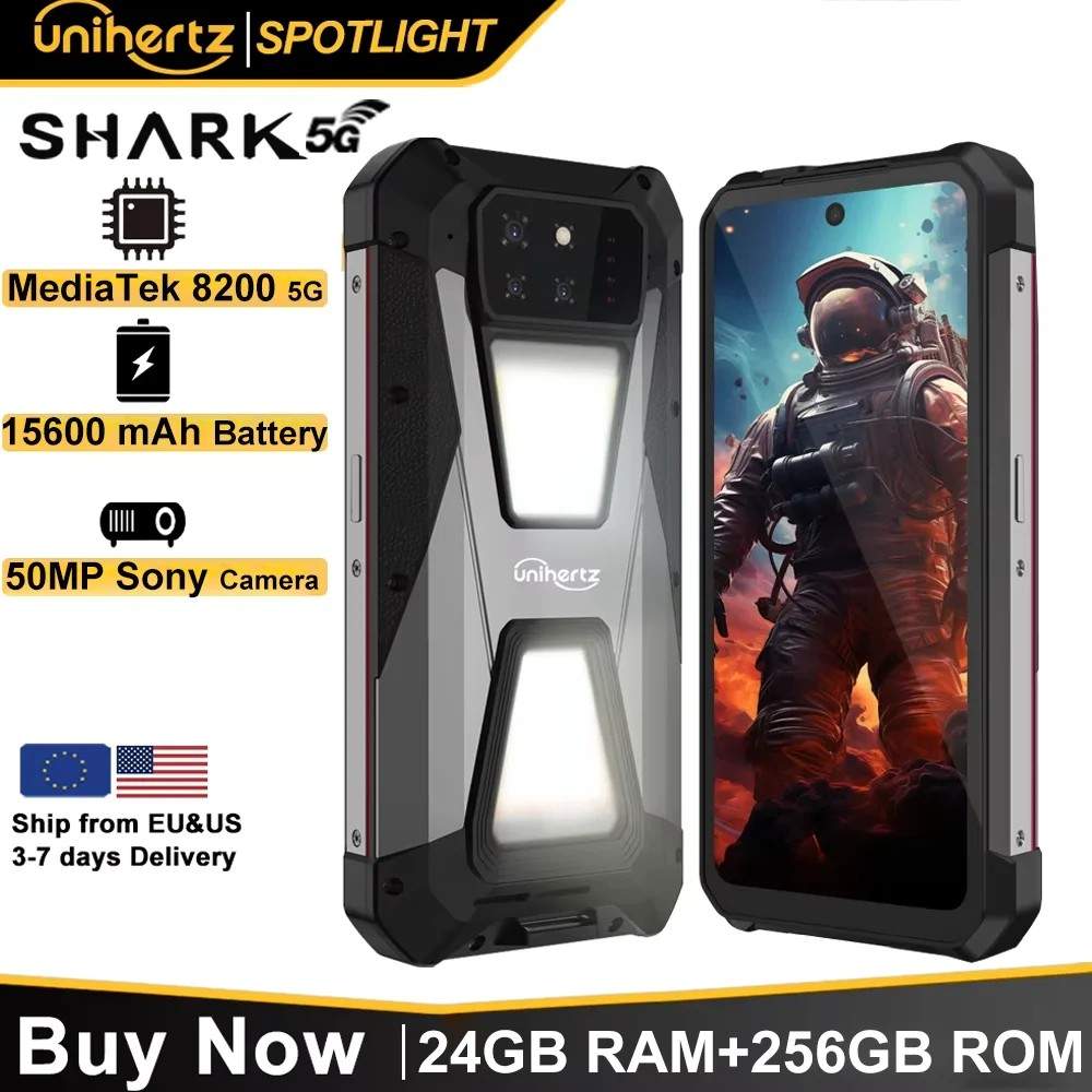 Unihertz Shark: O Smartphone 5G Blindado