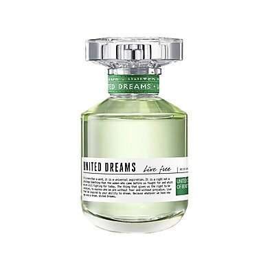 United Dreams Live Free Benetton: Liberte-se com Este Perfume Feminino