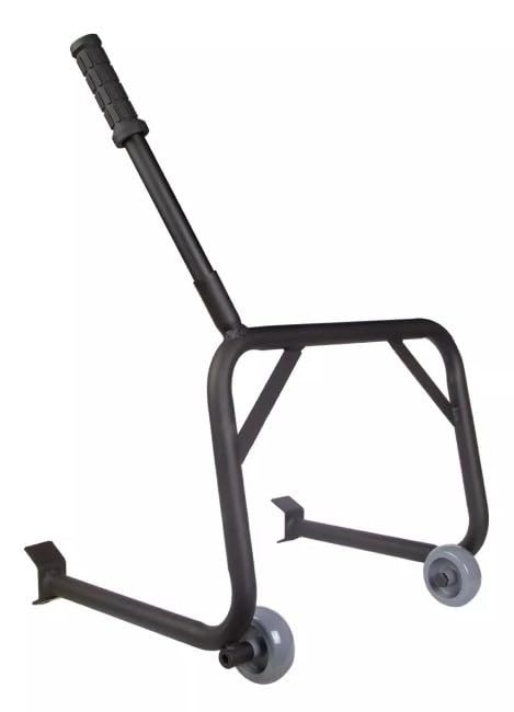 Cavalete Central Estribo Universal Aço Carbono Preto - Compatível 125/150/160cc