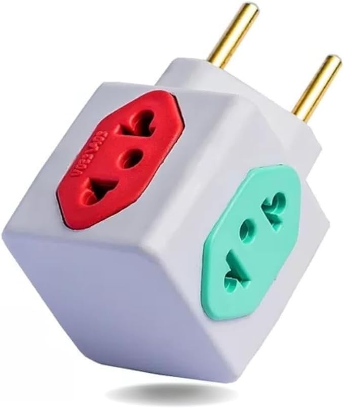 Adaptador Benjamin Cubo 3D Universal: Mais Tomadas, Mais Praticidade!