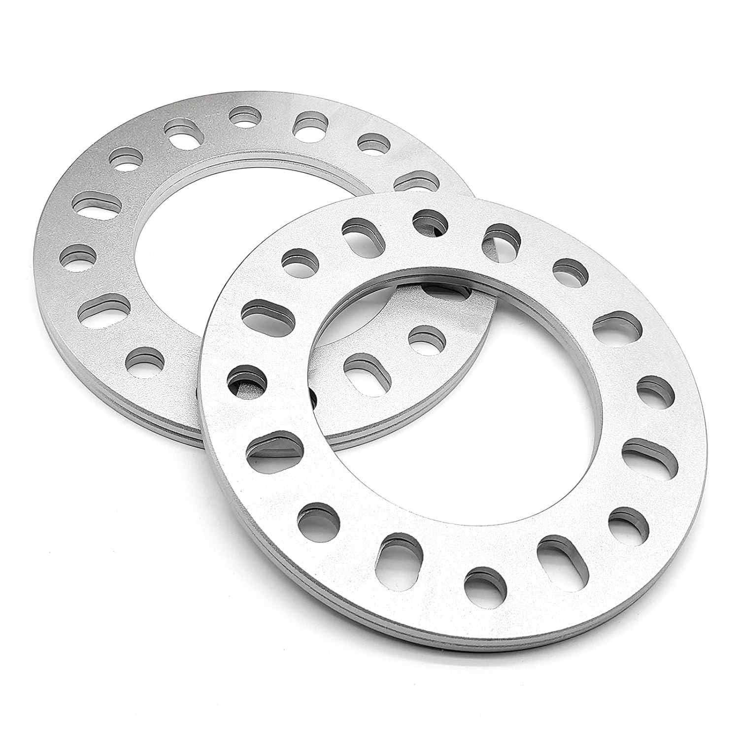 Espaçadores de Roda 6mm Alumínio 8 Lug - Universal 8x170/180mm (Kit 4)