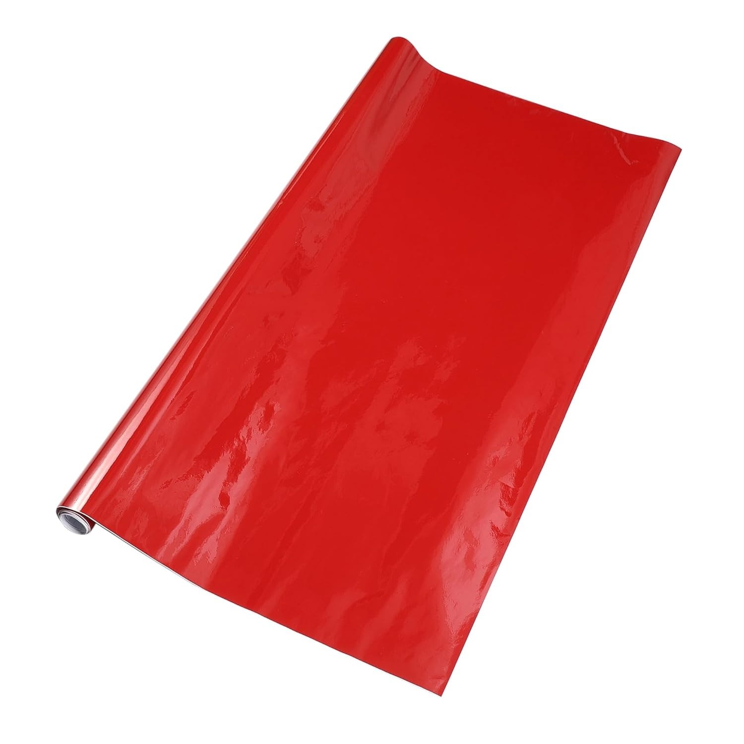 Película Universal para Carro em Vinil PVC Vermelho Brilhante | Proteção Total Contra Arranhões e Sujeira