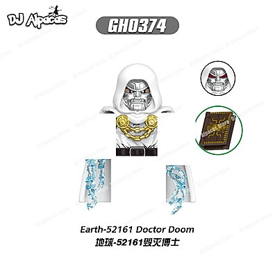 Doctor Doom de Blocos de Montar: Ameaça ao Universo!