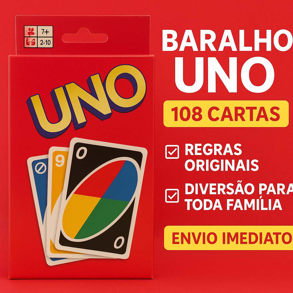 UNO: 108 Cartas para Diversão em Família!