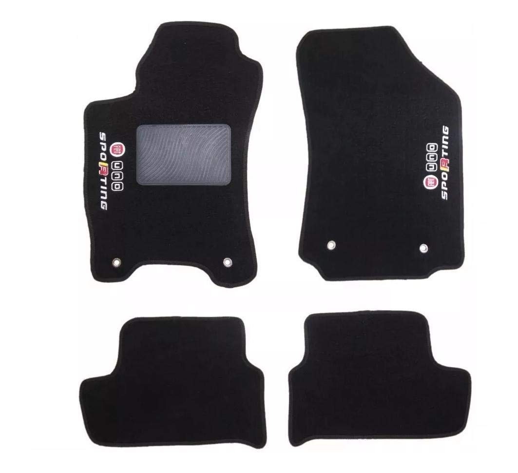 Kit Tapete Carpete Personalizado Fiat Uno Sporting 2010-2017: Proteção e Estilo Premium