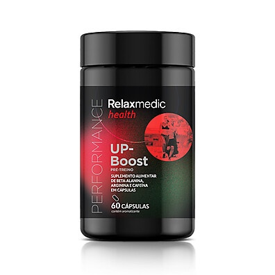 Up-Boost Relaxmedic: Energia e Foco para Seu Treino