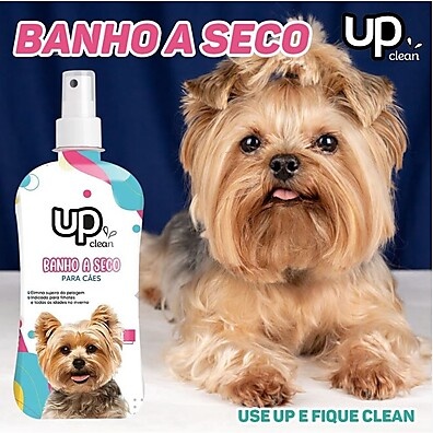 UP Clean: Banho a Seco Fácil para Cães e Gatos 🐶