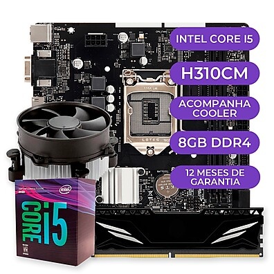 Upgrade Gamer i5 8ª Geração: Kit Completo!