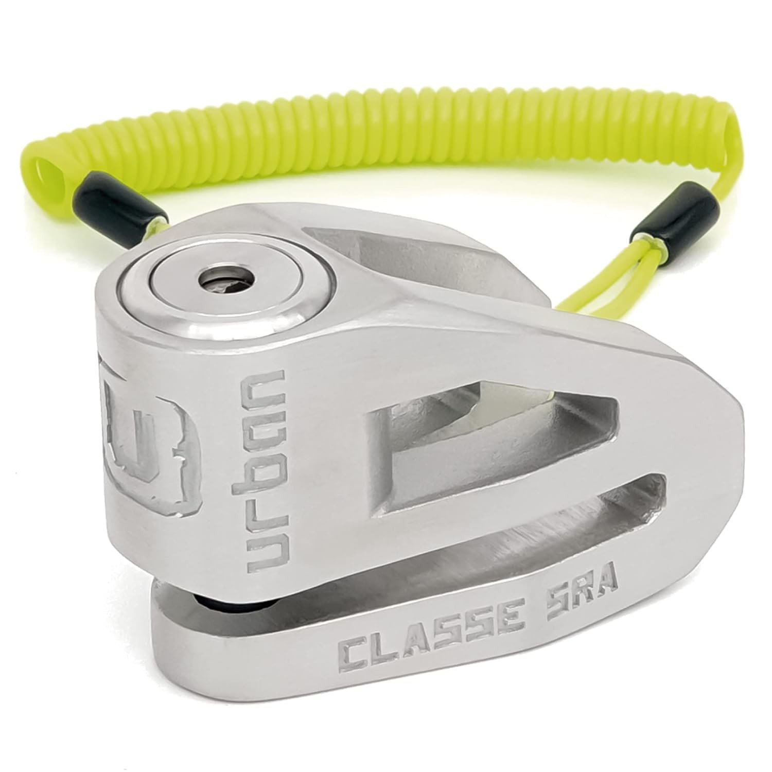 Cadeado de Disco Urban UR210S: Segurança Anti-furto Classe SRA para sua Moto