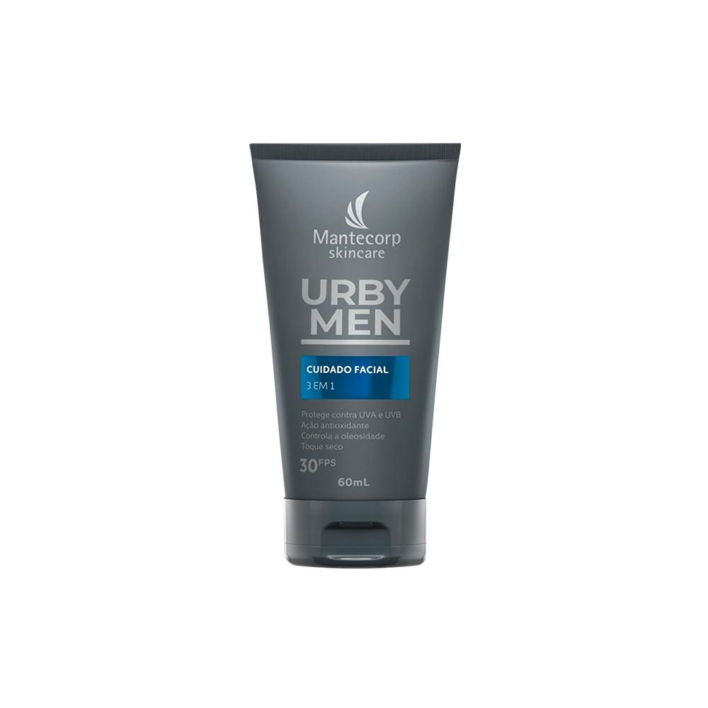 Urby Men FPS30: Hidratação, Antiox e Rejuvenescimento