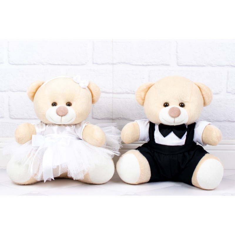 Ursinhos Decorativos para Casamento: Presente Perfeito para Daminha e Pajem