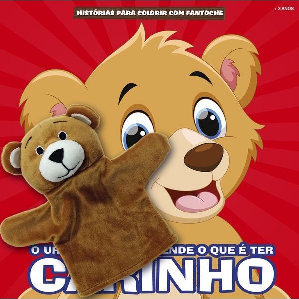 Urso Colorir e Fantoche: Diversão Garantida!