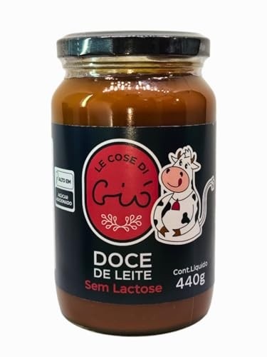 Doce De Leite Uruguaio Sem Lactose Le Cose Di Gió - 440g