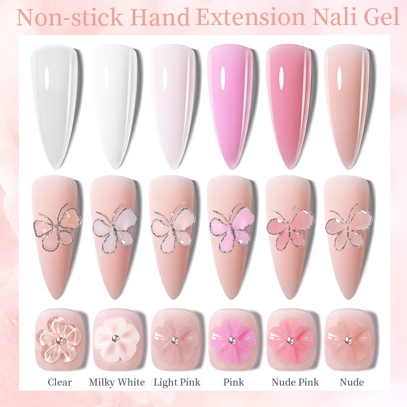 Gel de Unhas LILY'CUTE 8ml: Extensão Sólida e Fácil de Usar