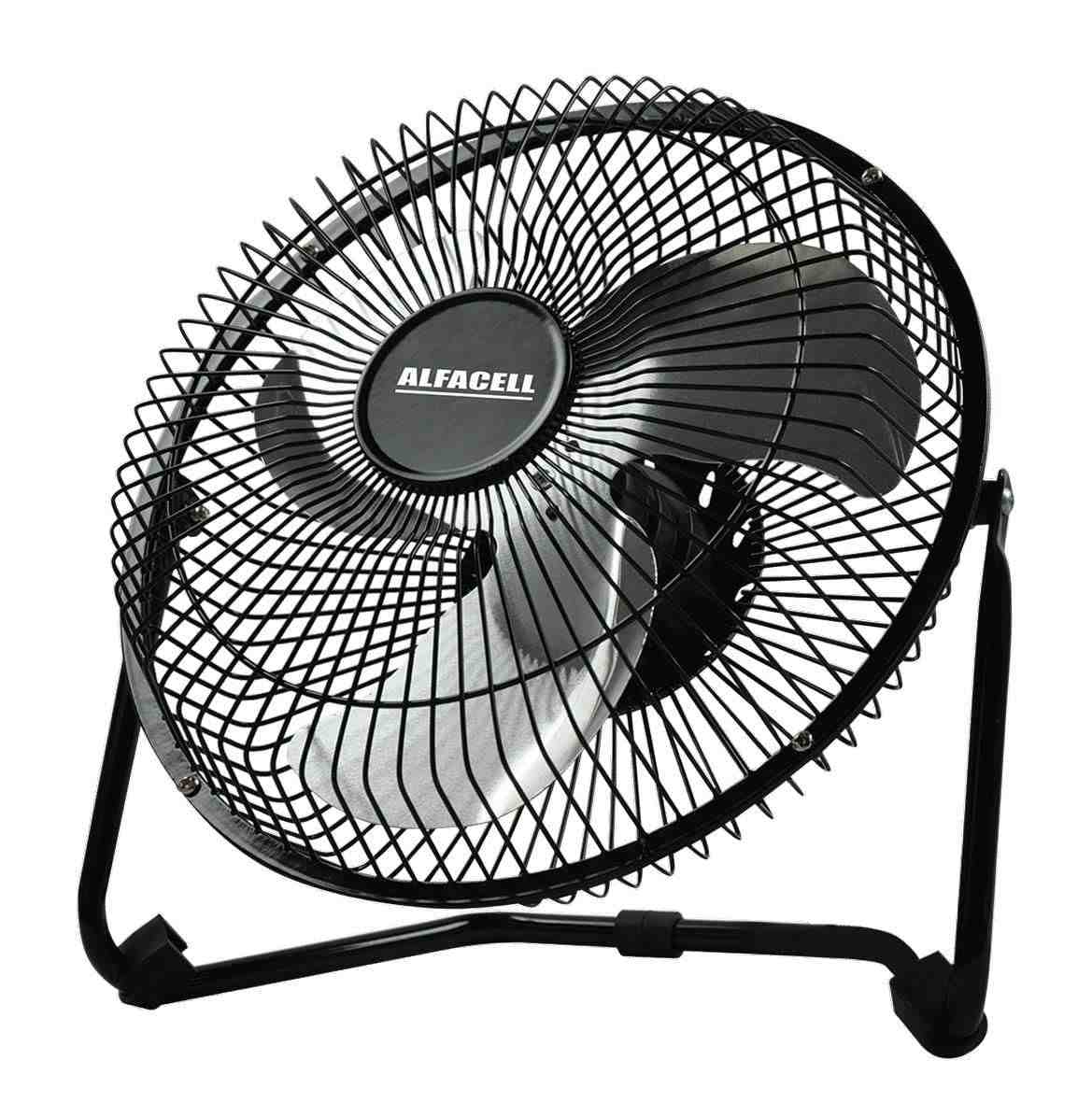 Ventilador de Mesa USB 8" ALFACELL - Design Moderno e Potência Silenciosa