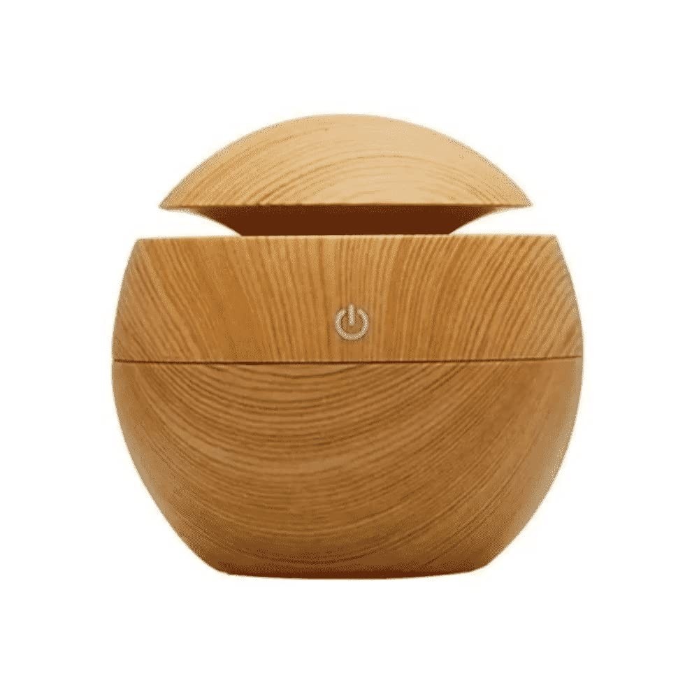 Difusor de Aromas com Luz LED 7 Cores - Umidificador Silencioso USB