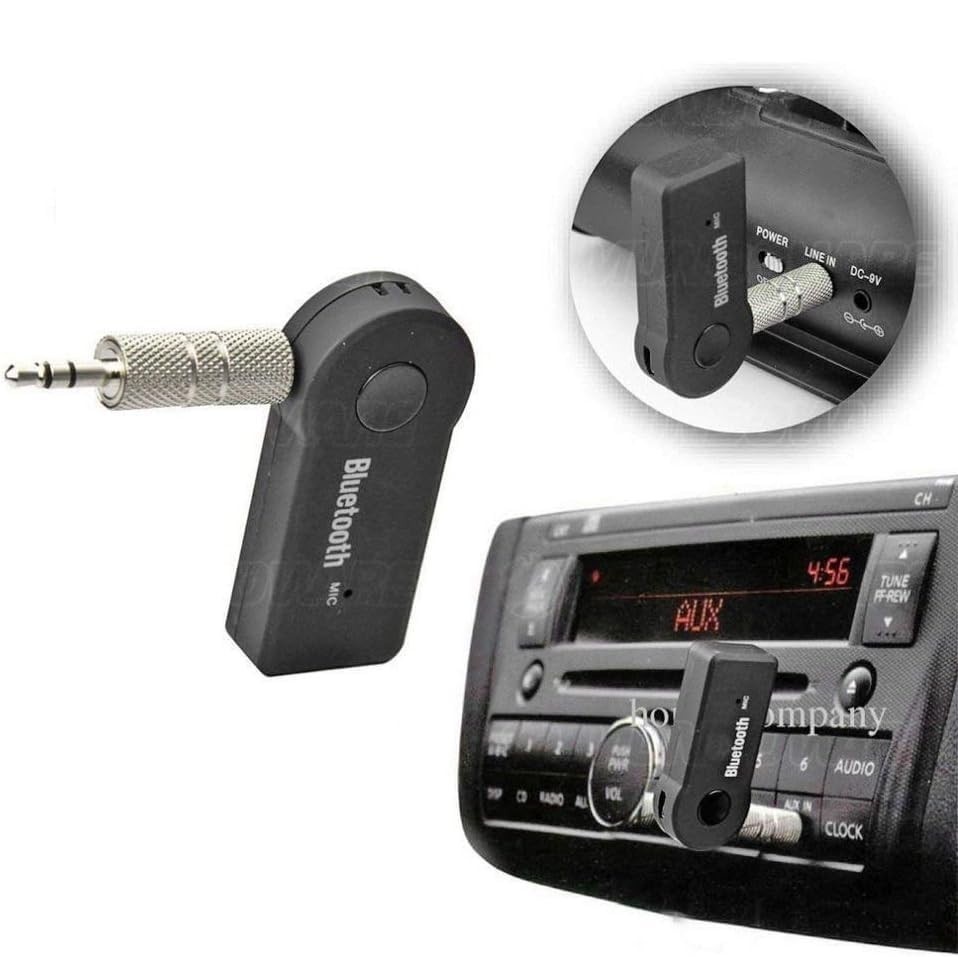 Receptor Áudio Bluetooth P2 USB: Transforme Seu Som em Sem Fio com Plug & Play (Preto)