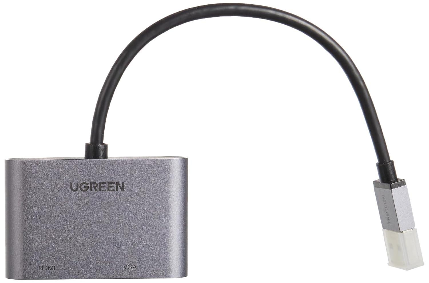 UGREEN Adaptador USB 3.0 para HDMI e VGA: Expanda Sua Conexão com Qualidade