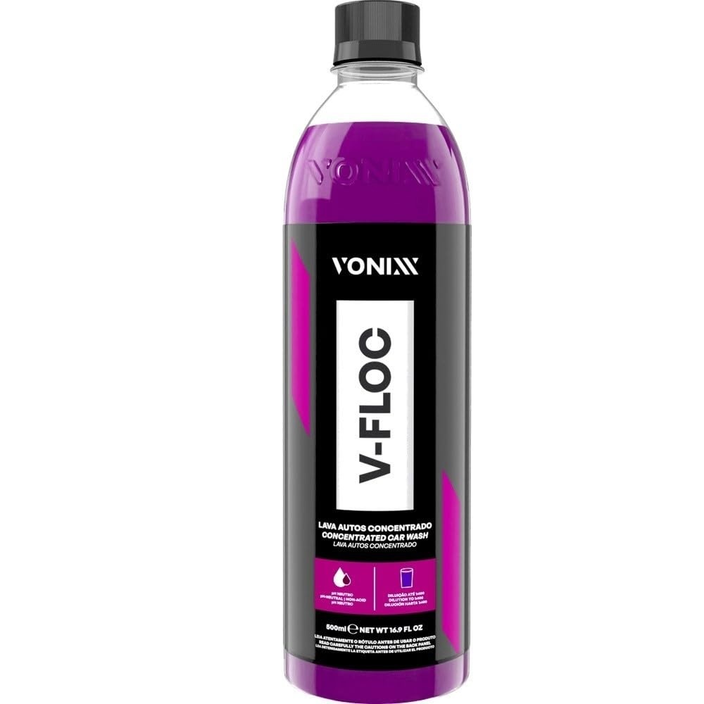 Shampoo Automotivo V-Floc Vonixx 500ml: Limpeza Profissional para Seu Veículo