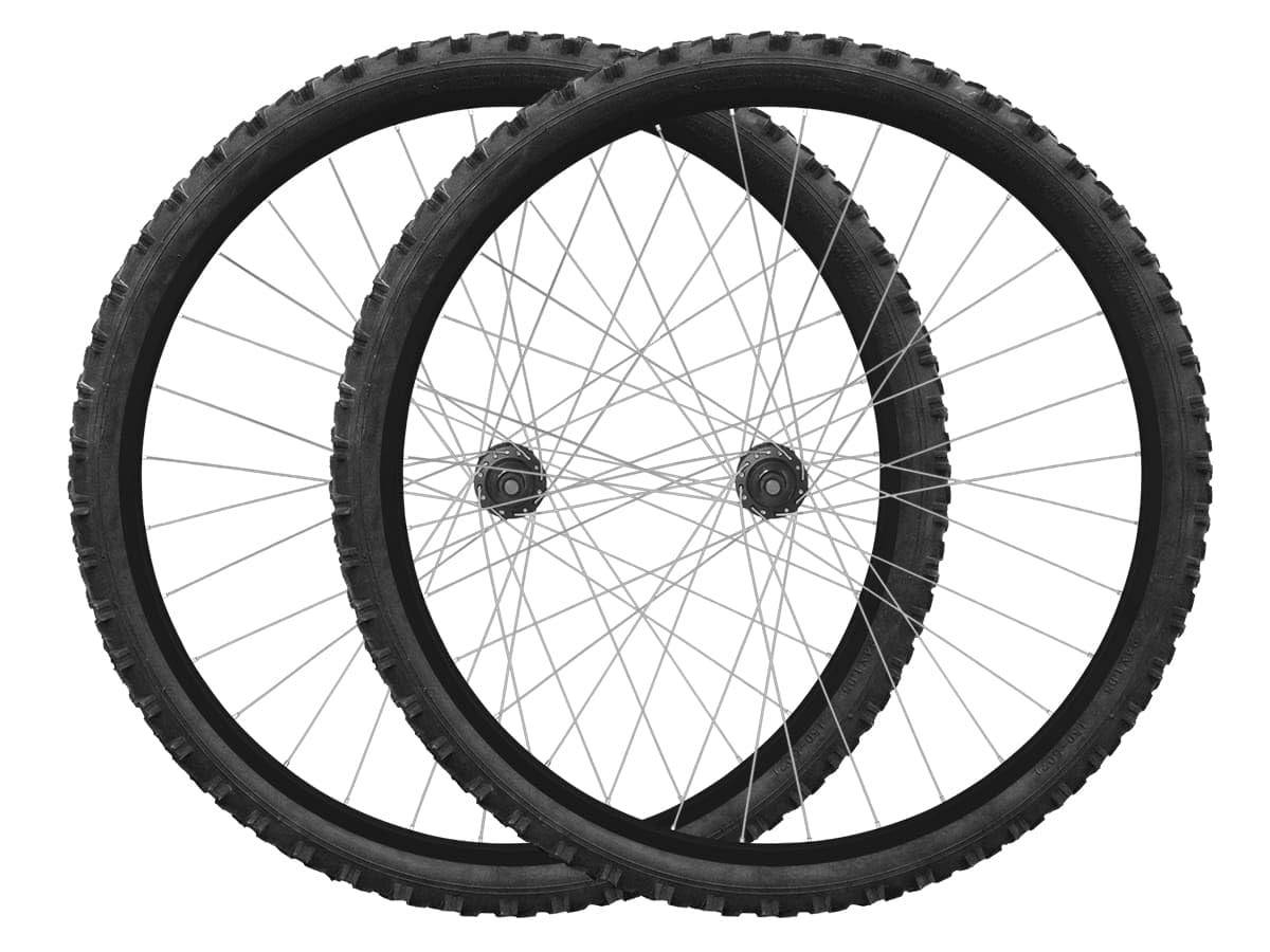 Roda Traseira Aro 24 Infantil V-Brake Completa: Alumínio Aero, Cubo Rosca, Pneu e Câmara Inclusos!
