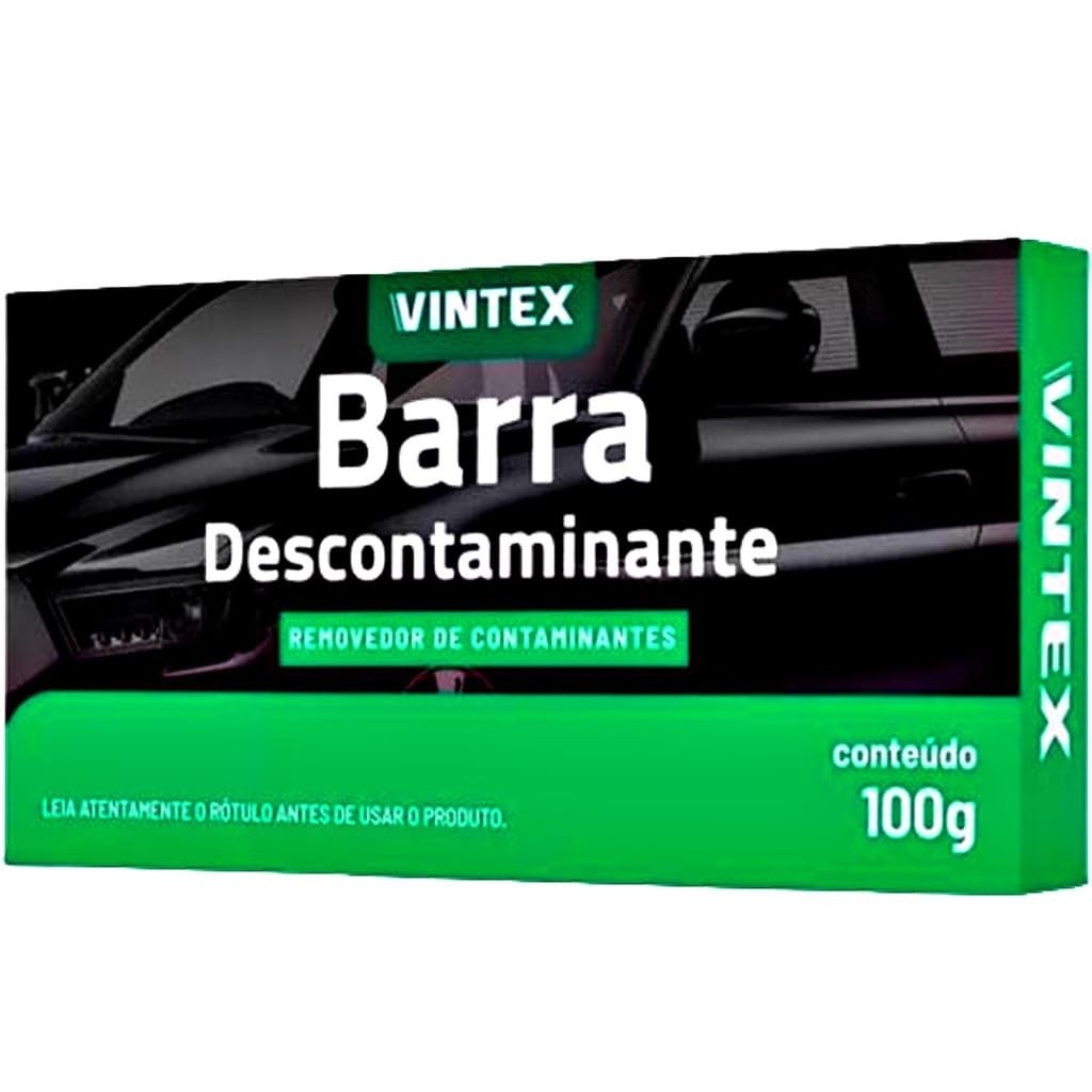Barra Descontaminante Clay Bar V-Bar Vonixx 100g: Remoção Profunda de Contaminações