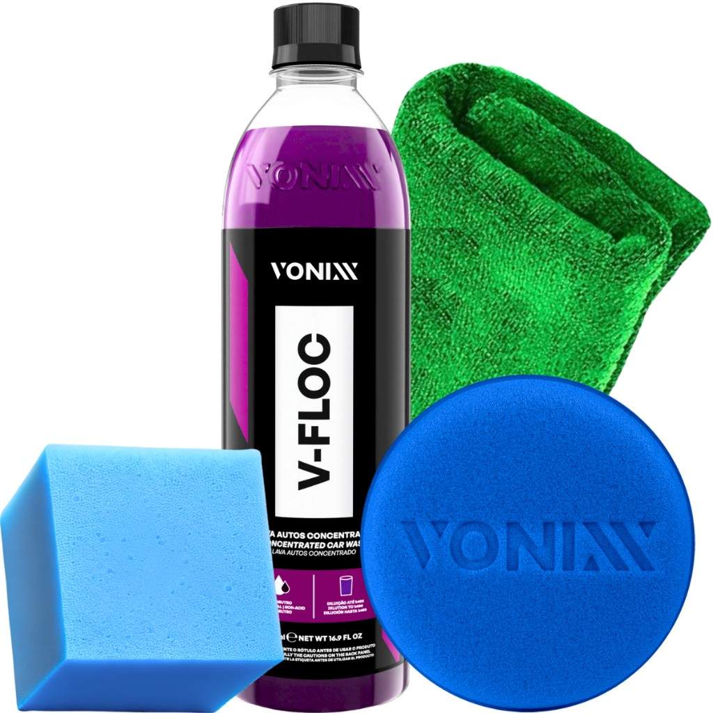 V-Floc 500ml: Lava Autos pH Neutro Concentrado