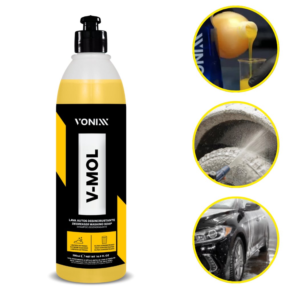 V-Mol Vonixx 500ml: Limpeza Automotiva Pesada