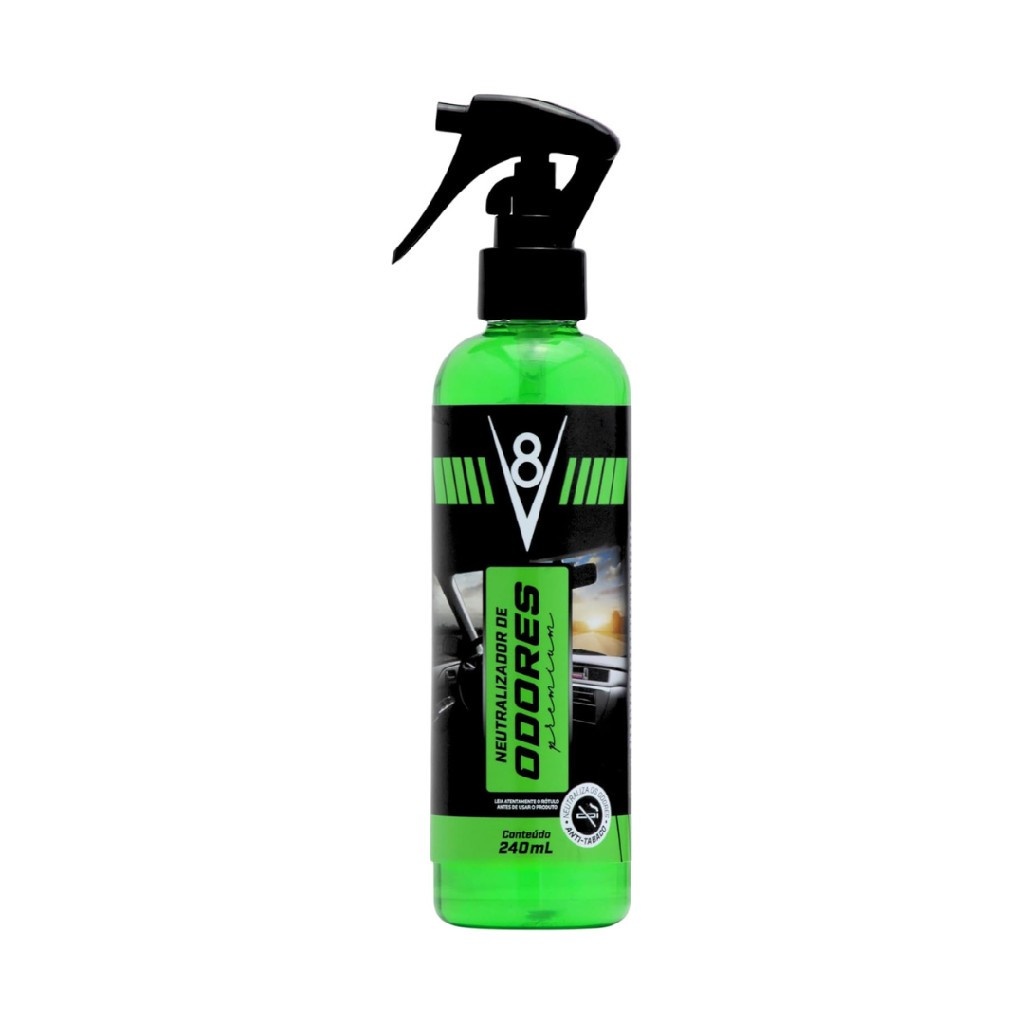 V8: Neutralizador de Odores Automotivo Premium