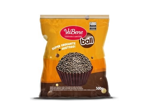 Cereal Micro com Cobertura Sabor Chocolate ao Leite 500G Vabene