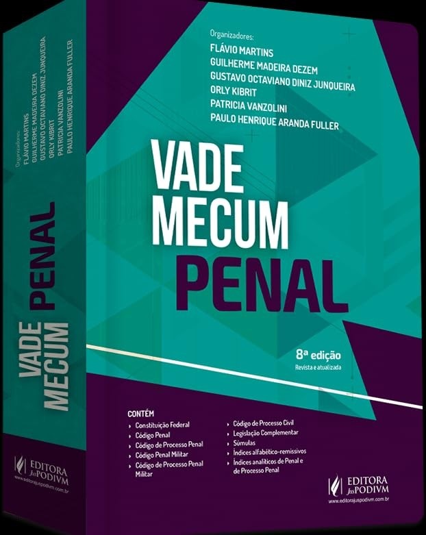 Vade Mecum Penal 8ª Edição (2025): Essencial para o 43º Exame de Ordem