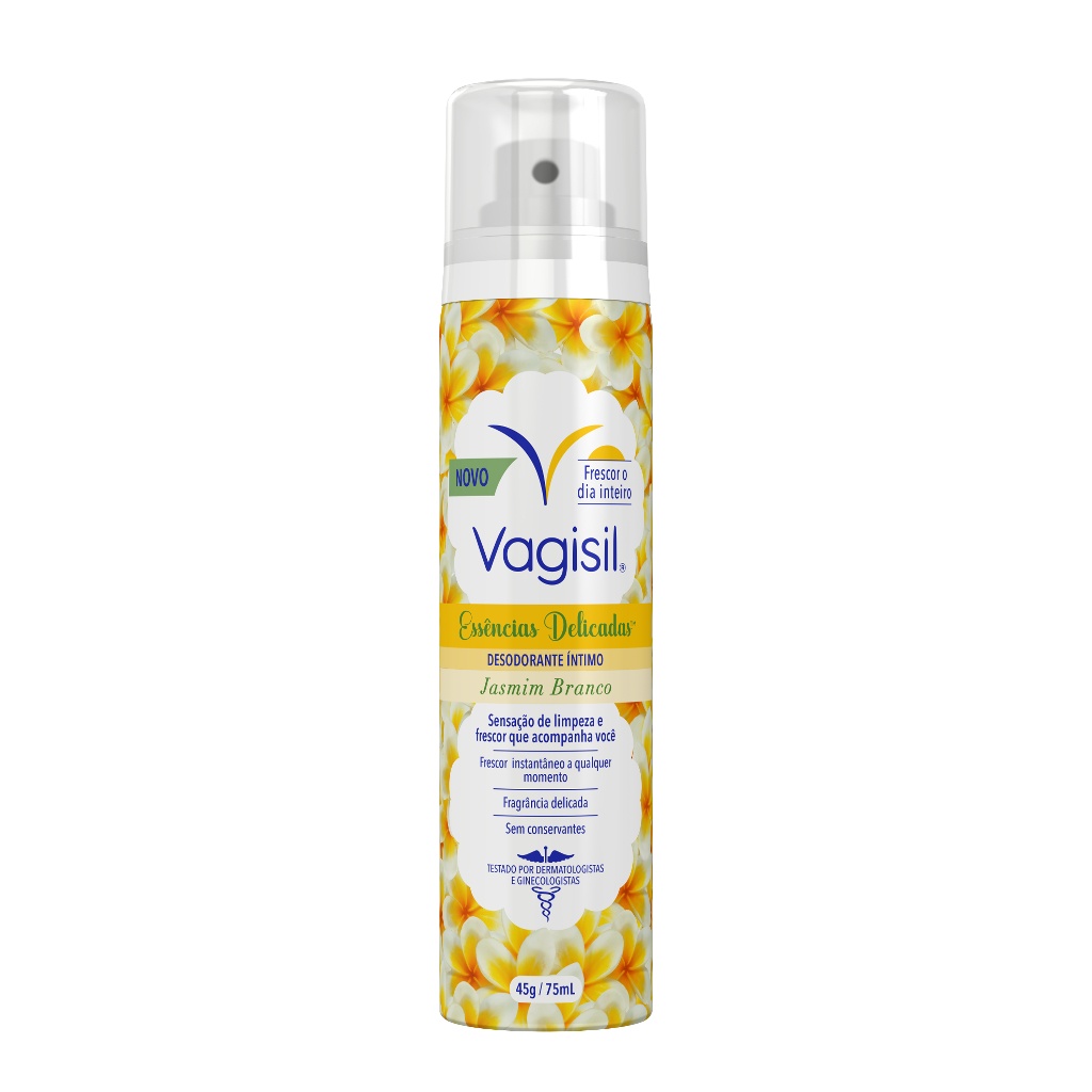 Vagisil Jasmim Branco: Frescor Íntimo Delicado