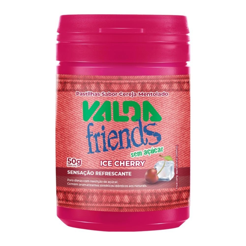 Valda Friends Ice Cherry Zero: Hálito Fresco!