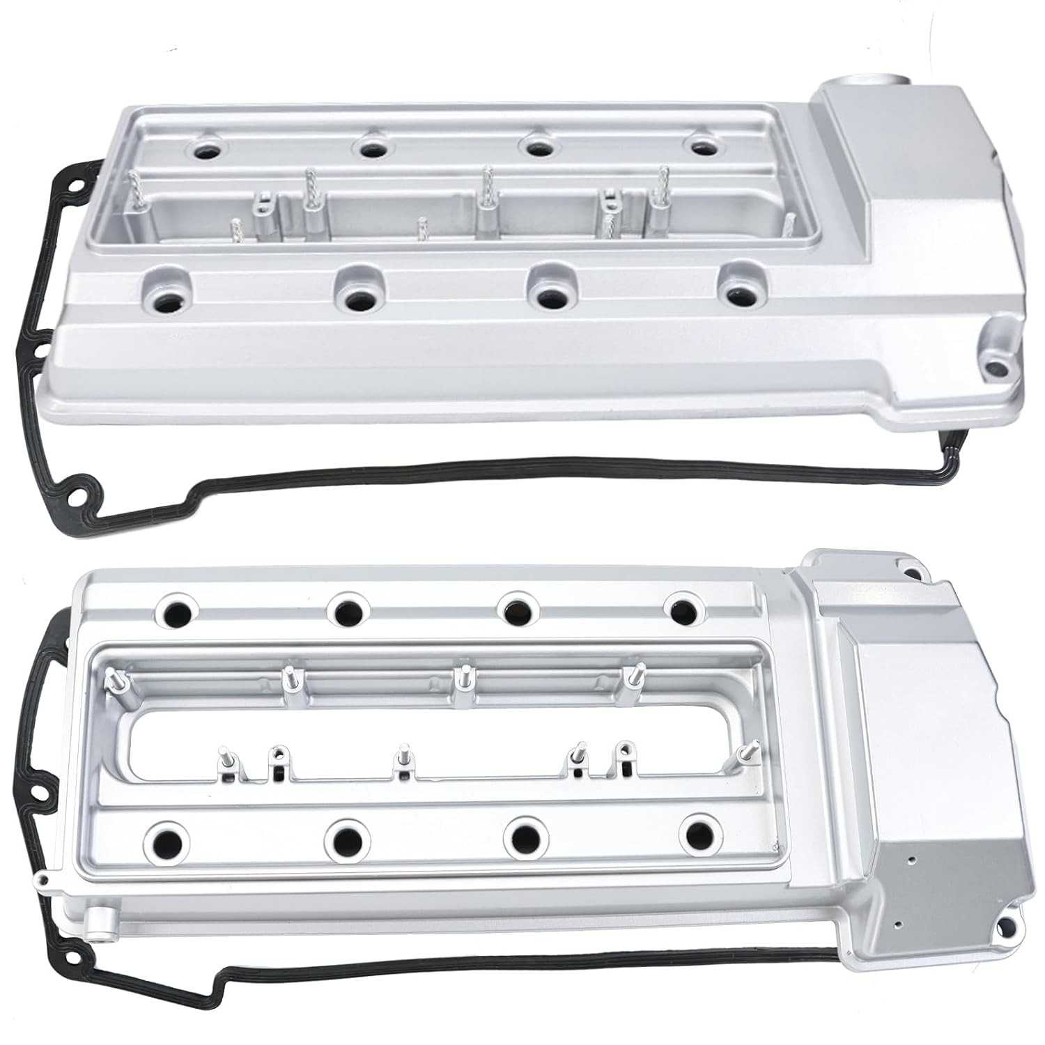 MITZONE Tampa Válvula Motor Alumínio para BMW E38/E39 4.4L V8 (Esquerda/Direita)